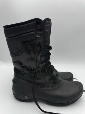 The North Face Shellista Lace II Winter Boots Black Women’s Size 7.5